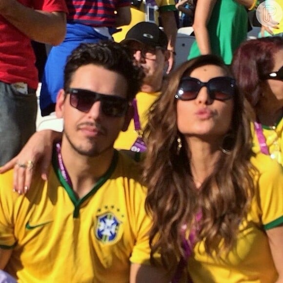 Sabrina Sato e João Vicente de Castro curtiram a Copa do Mundo 2014, que aconteceu no Brasil