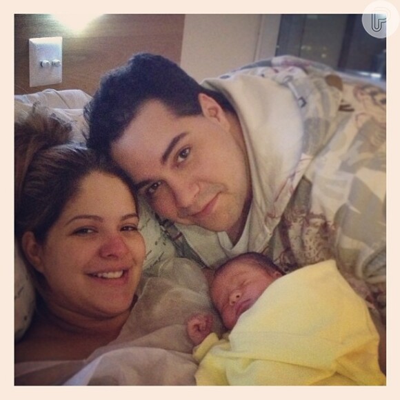 Miguel, primeiro bisneto de Silvio Santos e sobrinho de Tiago Abravanel, nasce em 29 de maio de 2013