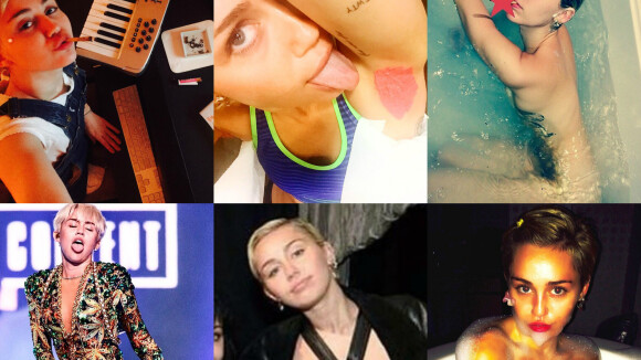 Veja as 30 fotos mais polêmicas e inusitadas da cantora Miley Cyrus