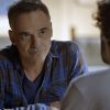 Pedro (Jayme Matarazzo) procura Vicente (Angelo Antonio) para conversar na novela 'Sete Vidas'