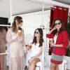 Milena Toscano, Thaila Ayala e Paloma Bernardi prestigiaram almoço promovido por cervejaria em Cannes, na França