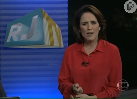 Ana Luíza Guimarães apresentava o 'Bom Dia Rio'