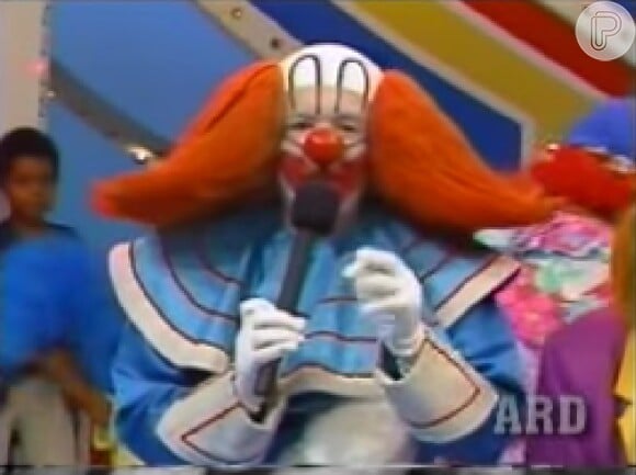 O programa do palhaço Bozo foi um grande sucesso na TV na década de 80