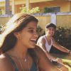 Giulia Costa ganhou declaração de amor do namorado, Eike Duarte: 'Esse sorriso é meu, mas o motivo é você! Você me transforma no melhor que eu posso ser'