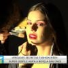 No 'Vídeo Show', Camila Queiroz mostra maquiagem feita para o 1º desfile de 'Verdades Secretas'