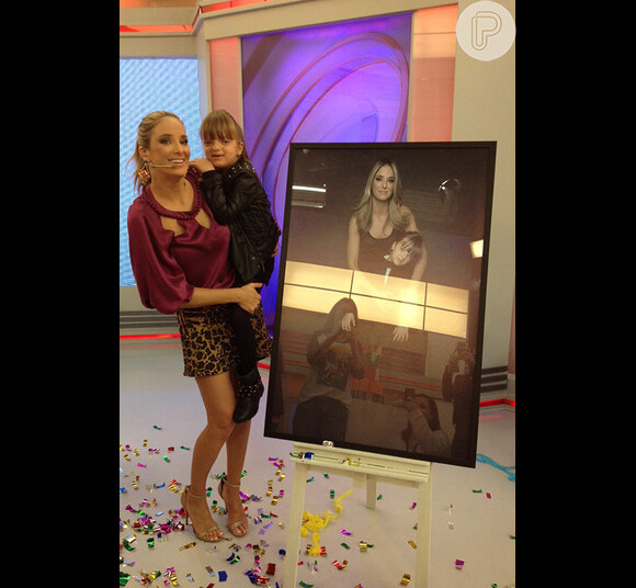 Rafaella Justus comemora aniversário da mãe, Ticiane Pinheiro, no 'Programa da Tarde', da Record