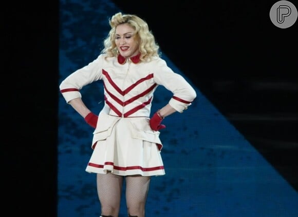 Madonna fala em português com a plateia