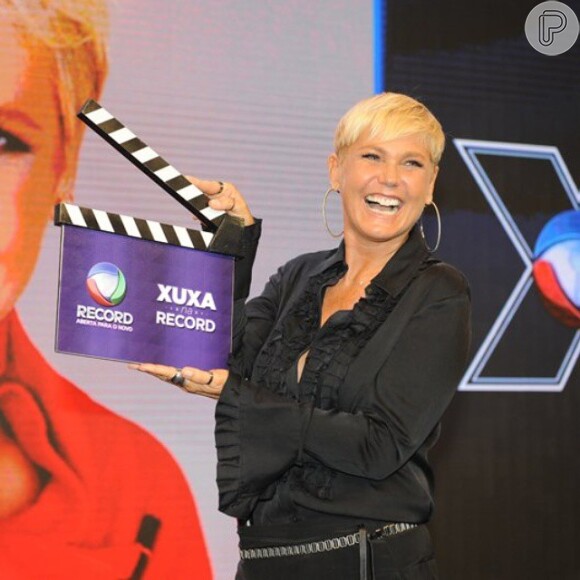 Xuxa já começou a gravar os quadro de seu novo programa