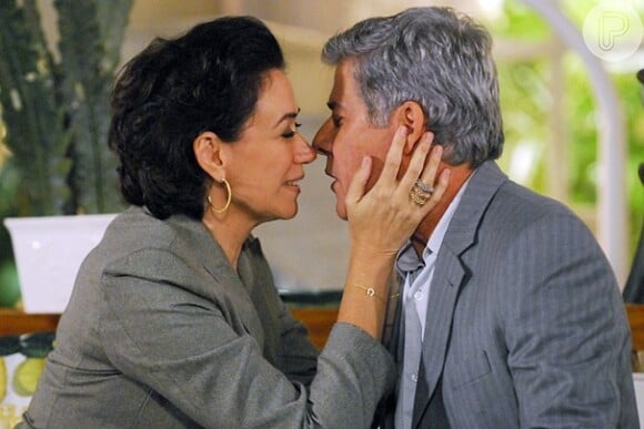 Em 'Viver a Vida', José Mayer e Lília Cabral eram o casal Tereza e Marcos, em 2009