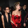Myley Cyrus foi acompanhada por Tyler no baile de gala da amfAR realizado nesta terça-feira, 16 de junho de 2015. A cantora iniciou recentemente uma campanha em apoio a jovens trangêneros