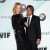 Nicole Kidman estava acompanha do marido, o cantor country Keith Urban