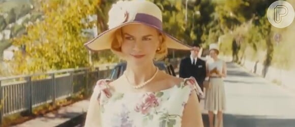 Nicole Kidman no papel de Grace Kelly