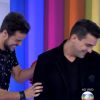 Joaquim Lopes e André Marques foram às gargalhadas com Otaviano Costa no 'Vídeo Show'