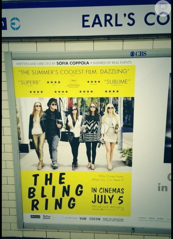 O fillme 'The Bling Ring', com Emma Watson, estreia em julho nos Estados Unidos