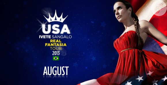 Ivete Sangalo leva turnê 'Real Fantasia' aos Estados Unidos