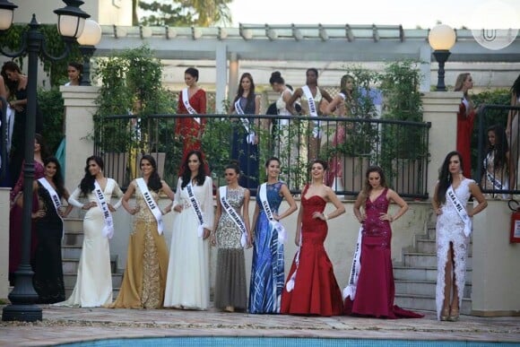Ensaio fotográfico com as candidatas ao Miss Mundo 2015. O evento aconteceu em Florianópolis. O evento aconteceu em Florianópolis
