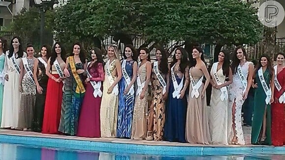 Ensaio fotográfico com as candidatas ao Miss Mundo 2015. O evento aconteceu em Florianópolis