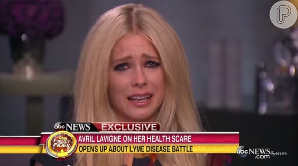 Avril Lavigne chora ao lembrar de pior fase da Doença de Lyme: 'Pensei que fosse morrer'