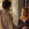 Júlia (Isabelle Drummond) diz a Felipe (Michel Noher) que não vai se mudar com ele para o exterior, na novela 'Sete Vidas', em 7 de julho de 2015