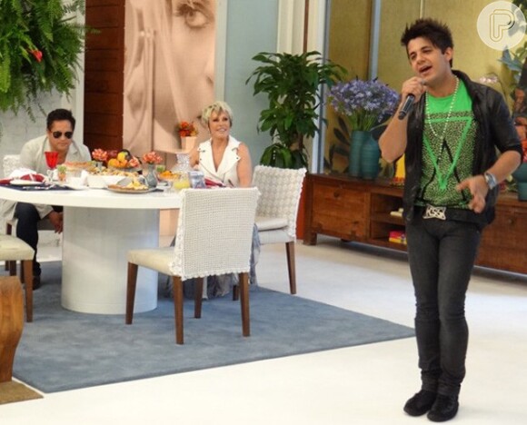 Cristiano Araújo foi revelado pelo cantor Leonardo e apresentado ao público no programa 'Mais Você', de Ana Maria Braga