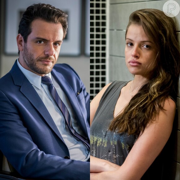 Antes de ir para cama com Carolina (Drica Moraes), Alex (Rodrigo Lombardi) vai descobrir que a filha, Giovanna (Agatha Moreira) é garota de programa, na novela 'Verdades Secretas'