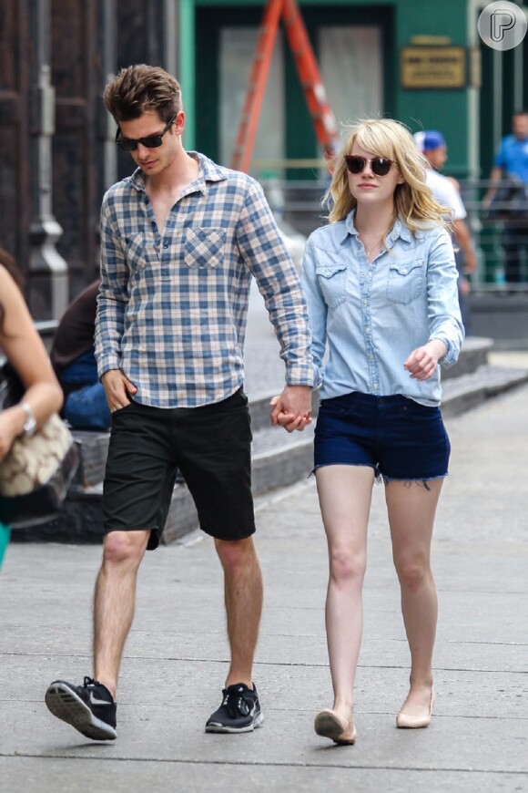 Andrew Garfield e Emma Stone namoram desde às filmagens do primeiro filme