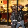 Alinne Moraes passeia com o namorado, Mauro Lima, pelas ruas do Leblon, em 18 de junho de 2013