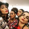 O elenco de 'Babilônia' curtiu um arraiá na noite desta quinta-feira, no Rio de Janeiro