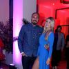 Fernando e Aline, do 'BBB15', também estiveram na festa, que aconteceu Jockey Club, no Jardim Botânico, Zona Sul do Rio de Janeiro