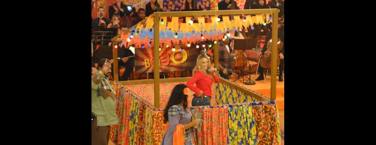 Foto: Ellen Roche fez graça durante a participação no programa - Purepeople