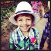 Felipe, de 4 anos, é o filho mais novo de Márcio Garcia e Andréa Santa Rosa