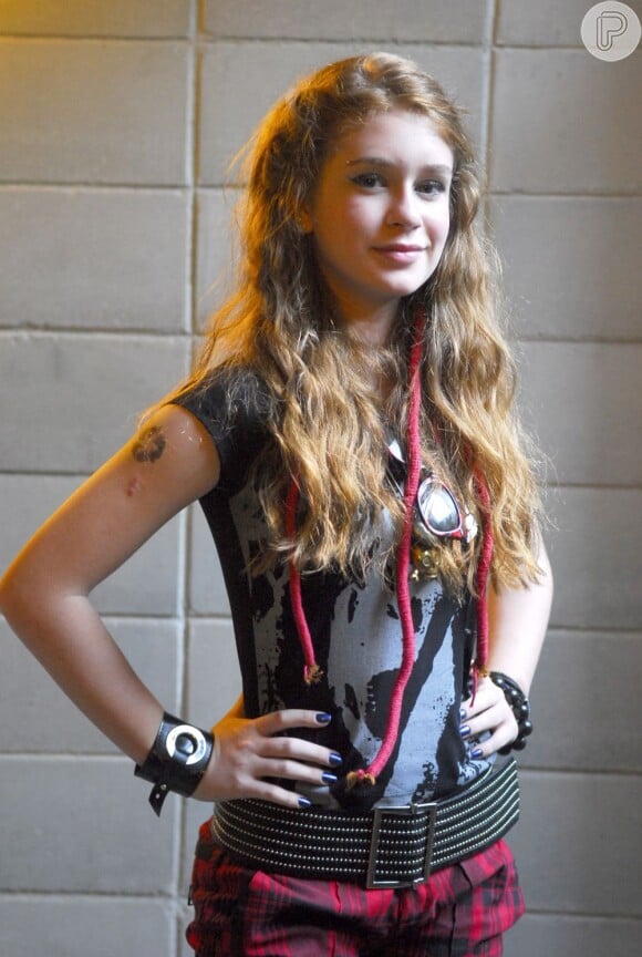 Em 2009, Marina Ruy Barbosa participou do seriado 'Tudo Novo de Novo' no papel da grunge Bia