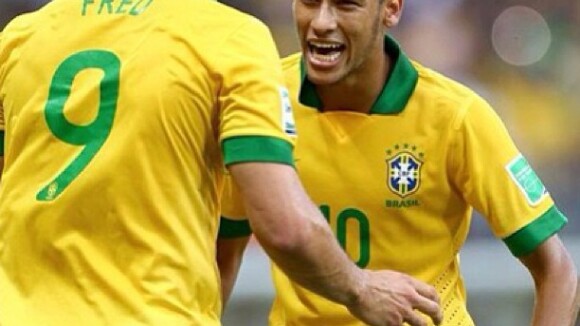Neymar e Fred comemoram vitória da Seleção Brasileira: 'Vamos para a final'