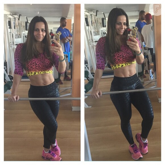 Viviane Araújo contou em entrevista que perdeu peso para participar do quadro 'Dança dos Famosos': 'Quero que meu parceiro possa me jogar para o alto'