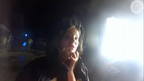 Camila enfrenta ventania em Pernambuco