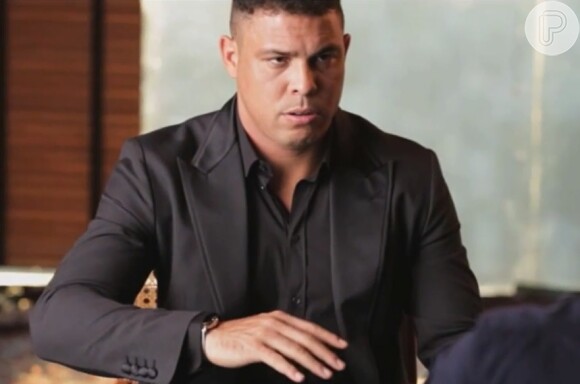 Ronaldo Fenômeno grava campanha para site 'PokerStars', especializado em pôquer, em julho de 2013