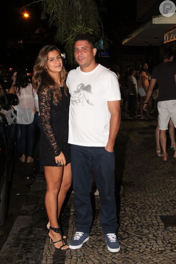 Ronaldo Fenômeno vai morar em Londres sem a namorada, a DJ Paula Morais