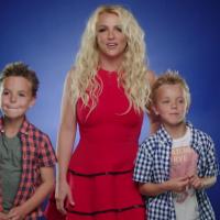 Britney Spears lança o clipe de "Os Smurfs 2" com a participação dos filhos