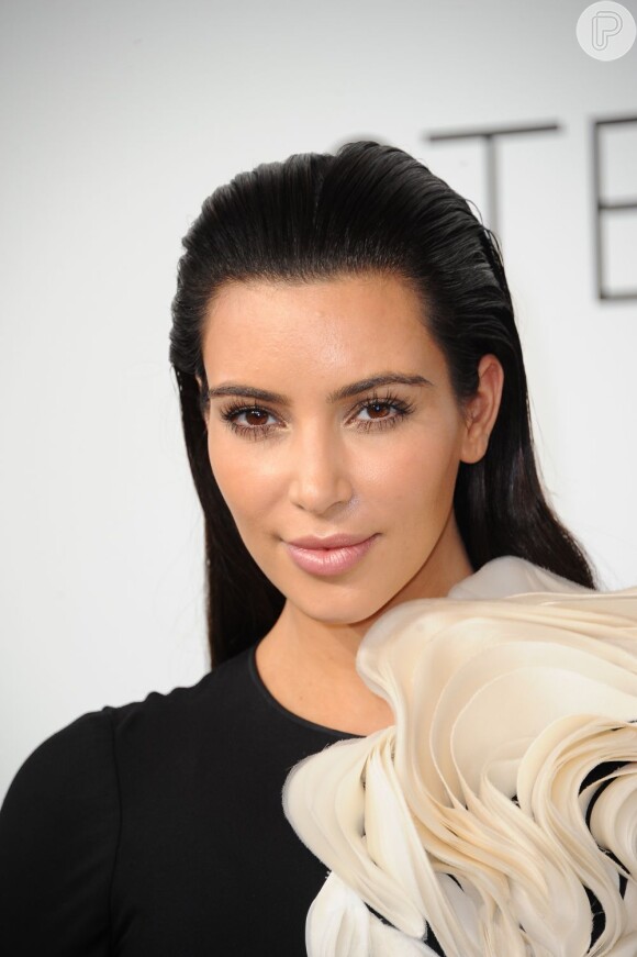 Kim Kardashian diz que está amando ser mãe, em 18 de julho de 2013