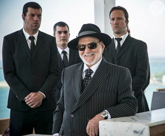Dom Peppino (Lima Duarte) é um mafioso italiano, na novela 'I Love Paraisópolis'