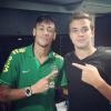 Para o filho, Neymar tatuou uma mensagem no antebraço