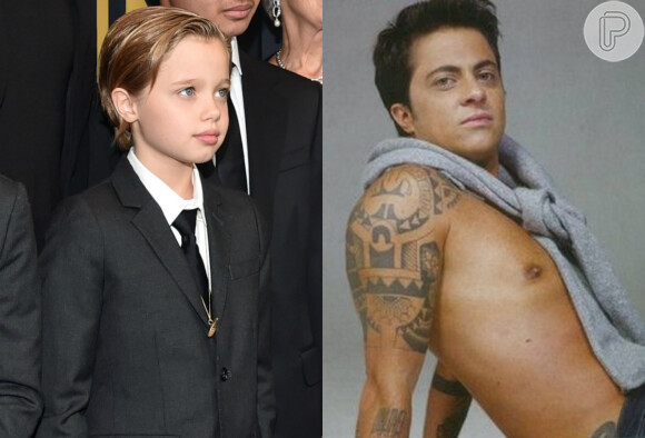 Thammy Miranda comenta relação de Angelina Jolie e Brad Pitt com a filha Shiloh, que veste roupas masculinas. 'Mega avanço', disse o ator em entrevista à rádio 'Jovem Pan' nesta sexta, 18 de setembro de 2015