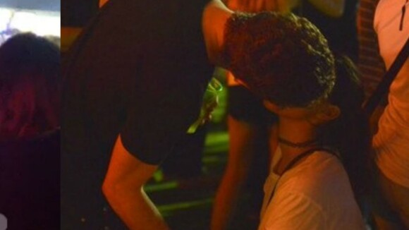 Bruna Marquezine e Mauricio Destri são flagrados aos beijos no Rock in Rio 2015