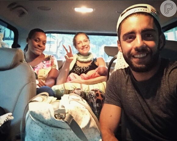Luana Piovani e Pedro Scooby compartilham momentos dos filhos no Instagram