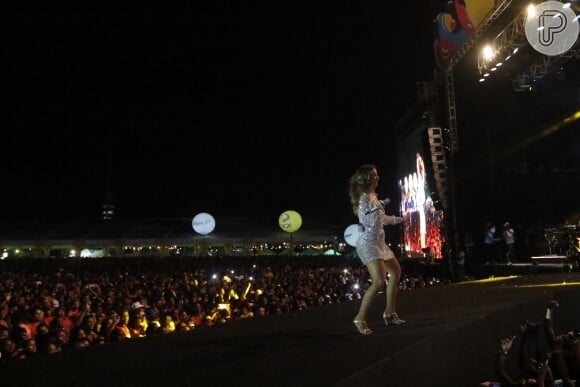 Ivete Sangalo levou milhares de fãs ao Salvador Fest