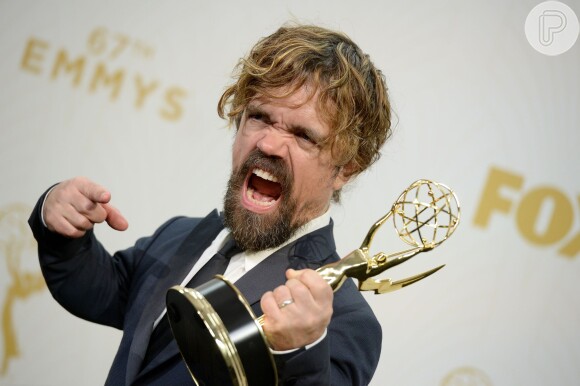 Peter Dinklage levou o troféu de melhor ator coadjuvante em série dramática em 'Game of Thrones'