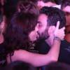 Monica Iozzi trocou muitos beijos apaixonados com o namorado, Felipe Atra, o 'Tomate', no Rock in Rio 2015
