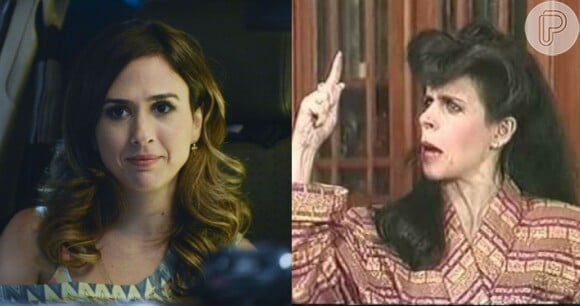 Tatá Werneck seria Fedora Abdala, em 'Haja Coração', vivida por Cristina Pereira, na novela 'Sassaricando'