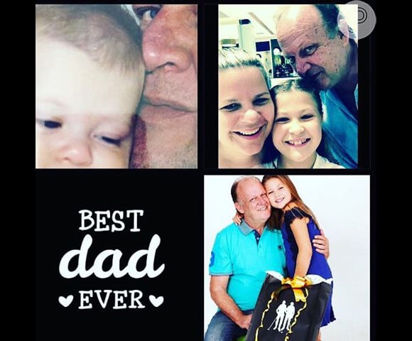 Nikki Meneghel publicou em seu Instagram uma homenagem ao pai