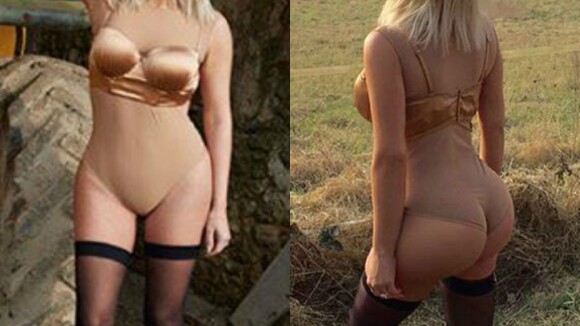 Kim Kardashian ganha elogios após publicar foto mostrando o bumbum: 'Muito sexy'